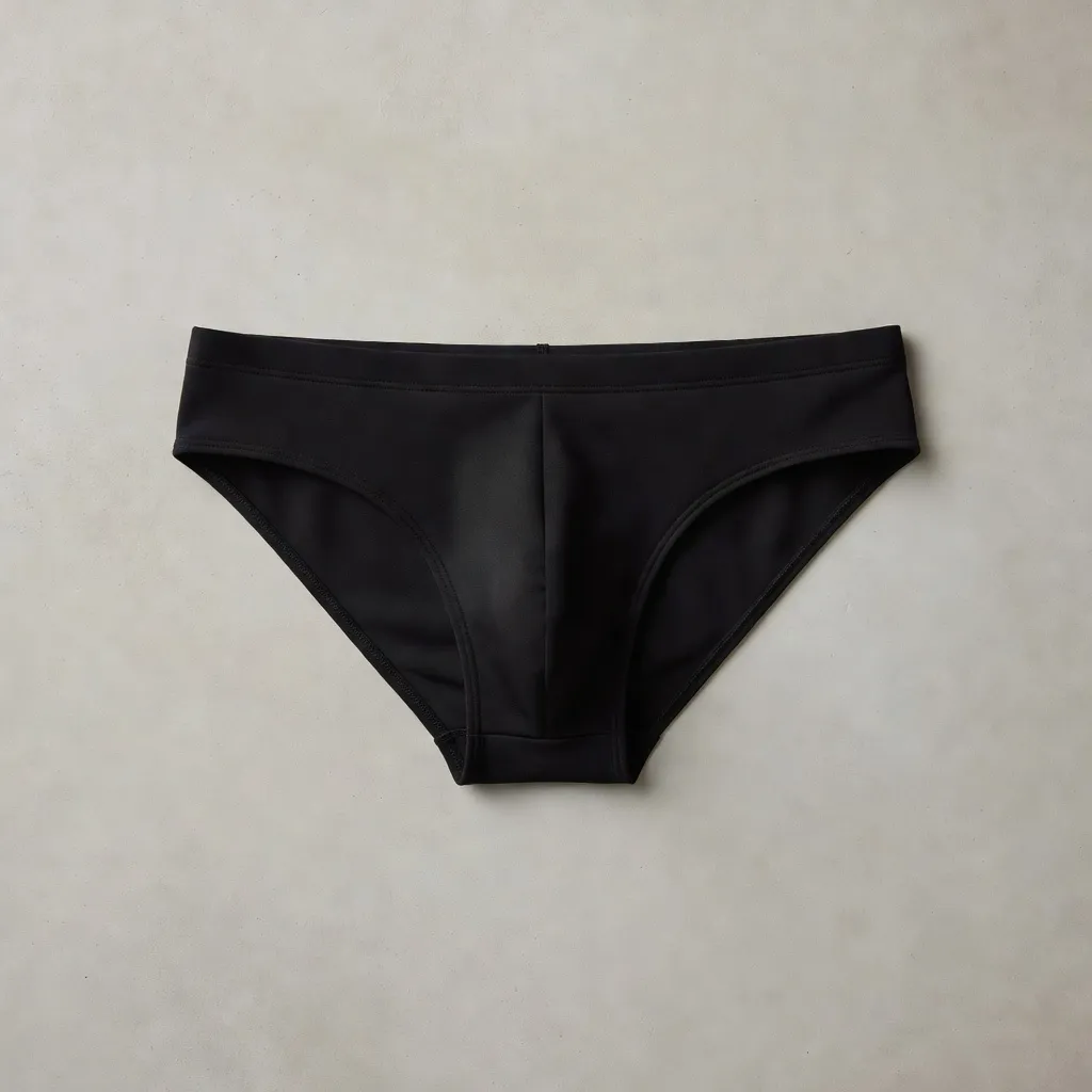 Noir High-Waist Brief